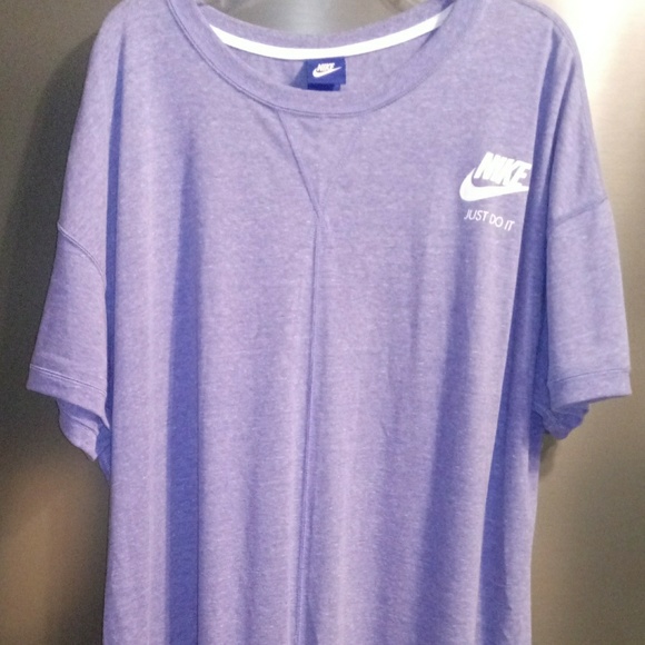purple nike dress